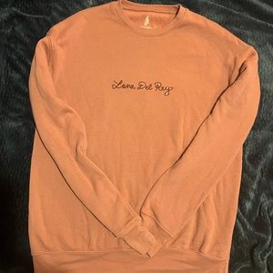Lana Del Rey embroidered sweatshirt